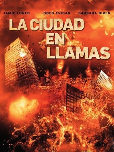 Póster de La ciudad en llamas