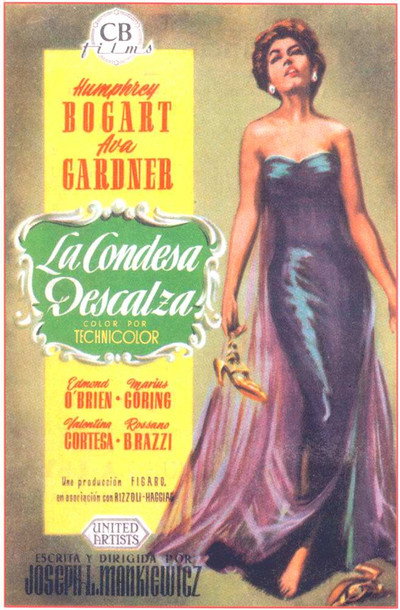 Póster de La condesa descalza