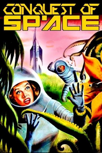 Póster de La conquista del espacio