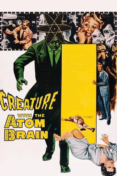 Póster de La criatura con cerebro atómico