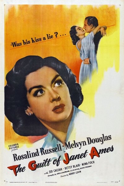 Póster de La culpa de Janet Ames
