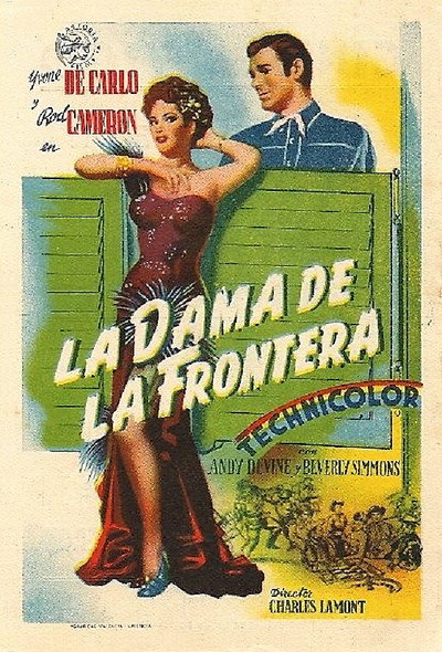 Póster de La dama de la frontera