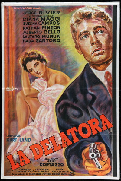 Póster de La delatora