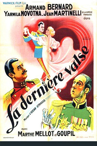 Póster de La dernière valse