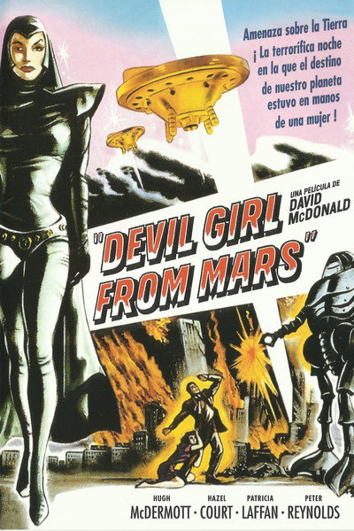 Póster de La diabla de Marte
