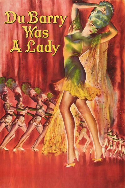 Póster de La Dubarry era una dama