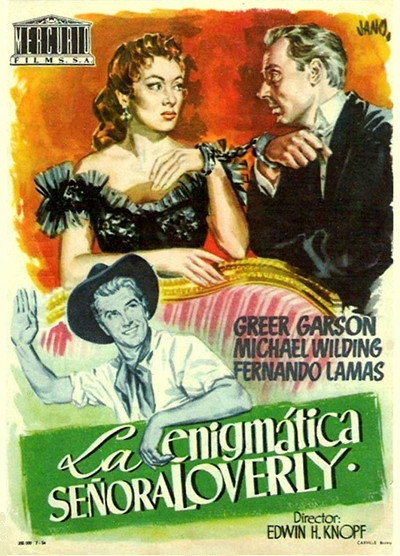 Póster de La enigmática señora Loverly