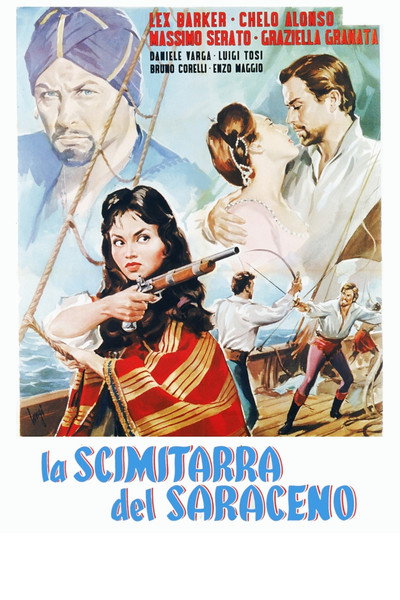 Póster de La espada del Sarraceno