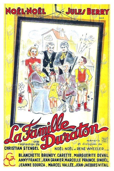 Póster de La famille Duraton