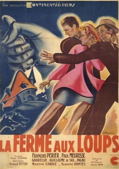 Póster de La ferme aux loups