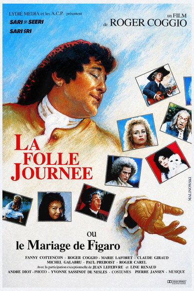 Póster de La folle journée ou Le mariage de Figaro