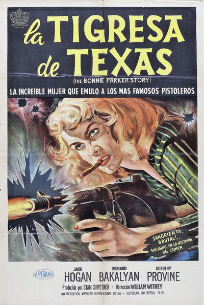 Póster de La historia de Bonnie Parker
