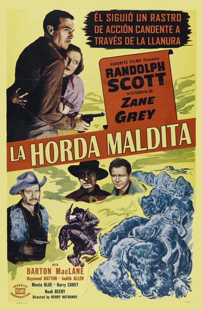 Póster de La horda maldita