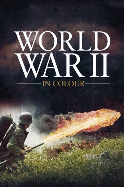 Póster de La II Guerra Mundial en color