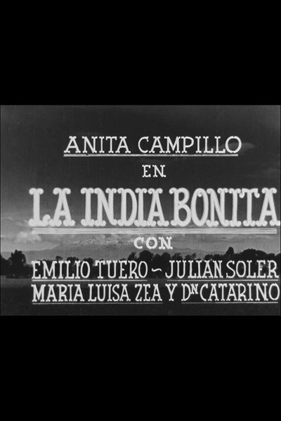 Póster de La India bonita