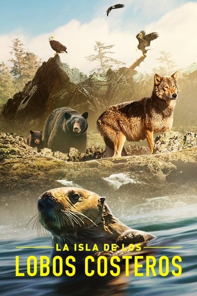 Póster de La isla de los lobos costeros