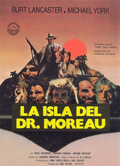 Póster de La isla del Dr. Moreau