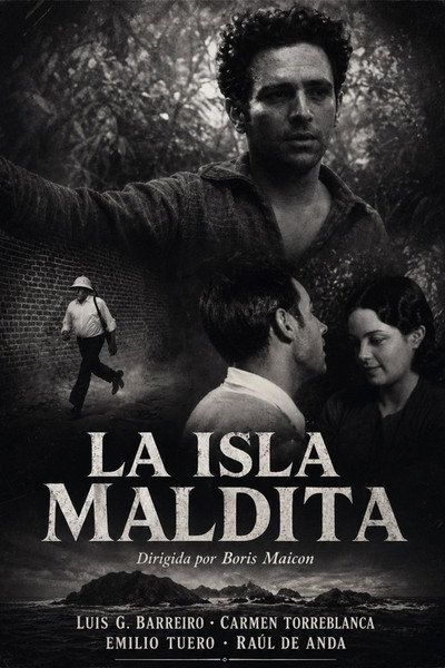 Póster de La isla maldita