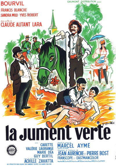 Póster de La jument verte