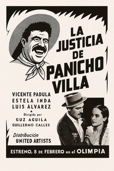 Póster de La justicia de Pancho Villa