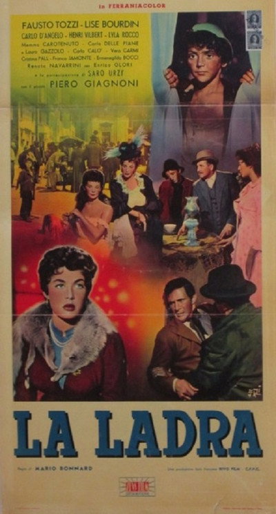 Póster de La ladra
