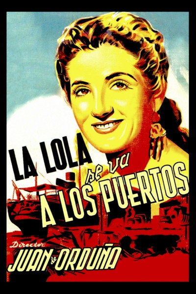 Póster de La Lola se va a los puertos