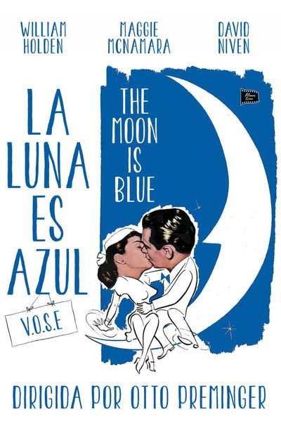 Póster de La luna es azul