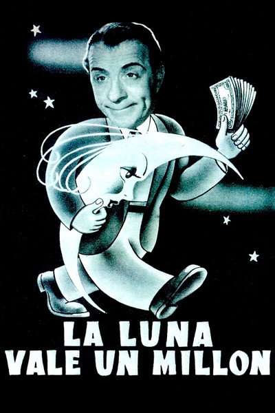 Póster de La luna vale un millón