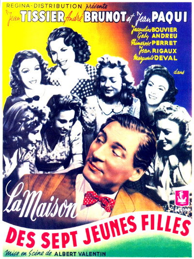 Póster de La maison des sept jeunes filles
