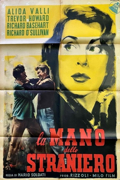 Póster de La mano del extranjero