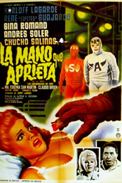 Póster de La mano que aprieta