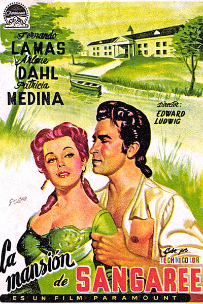 Póster de La mansión de Sangaree