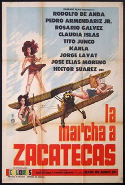 Póster de La marcha de Zacatecas