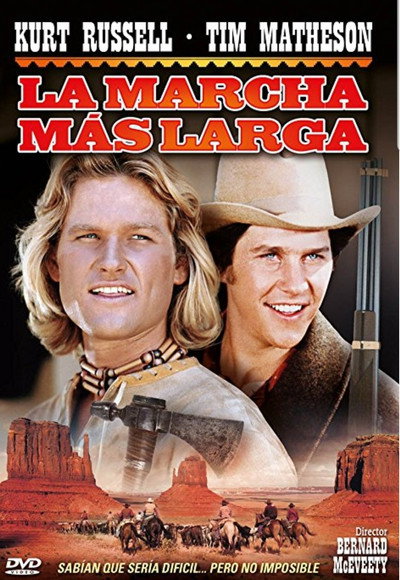 Póster de La marcha más larga