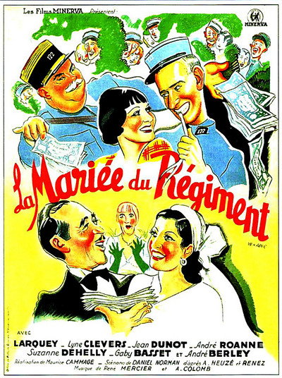 Póster de La mariée du régiment