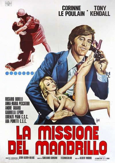 Póster de La missione del mandrillo