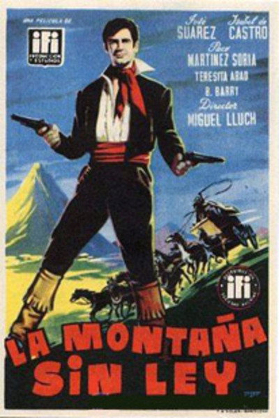 Póster de La montaña sin ley