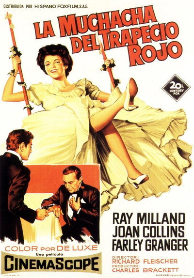 Póster de La muchacha del trapecio rojo