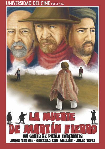 Póster de La Muerte de Martín Fierro