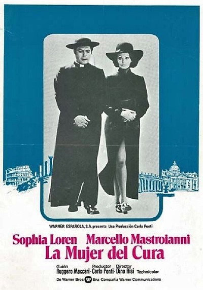 Póster de La mujer del cura