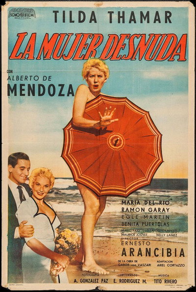 Póster de La mujer desnuda