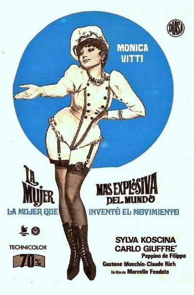 Póster de La mujer más explosiva del mundo