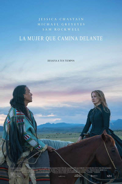 Póster de La mujer que camina delante