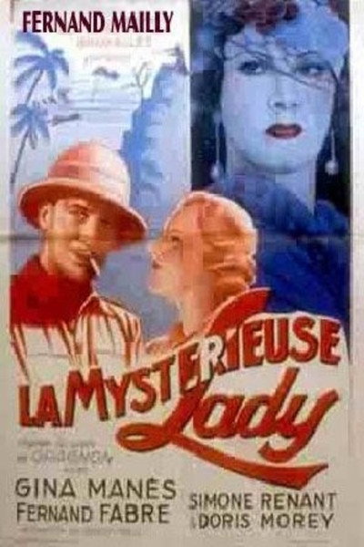 Póster de La mystérieuse lady