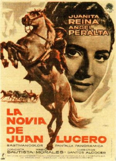 Póster de La novia de Juan Lucero