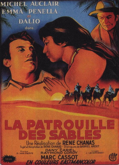 Póster de La patrouille des sables