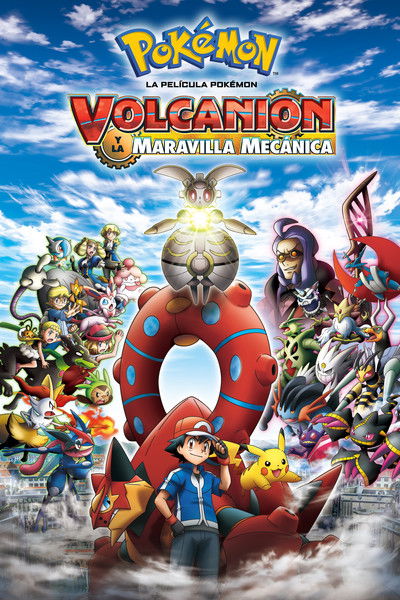 Póster de La película Pokémon: Volcanion y la maravilla mecánica