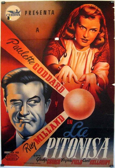 Póster de La pitonisa