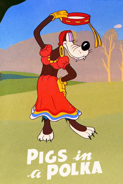 Póster de La polka de los cerditos