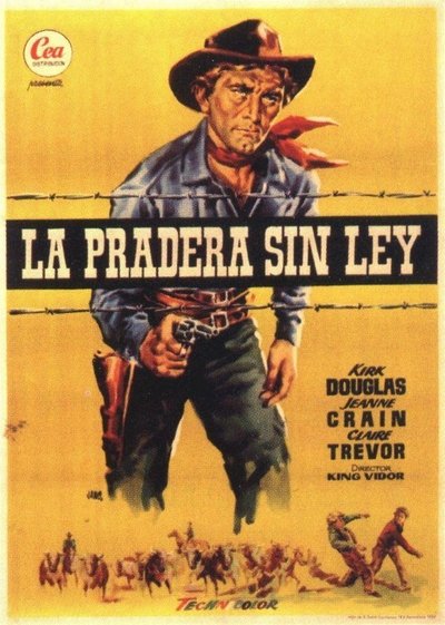 Póster de La pradera sin ley